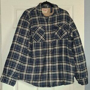 Wrangler Authentics Fleece Faux Fur Lined Jacket